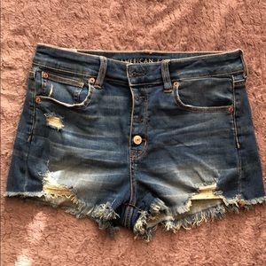 COPY - American Eagle Stretch High Rose Shortie S…